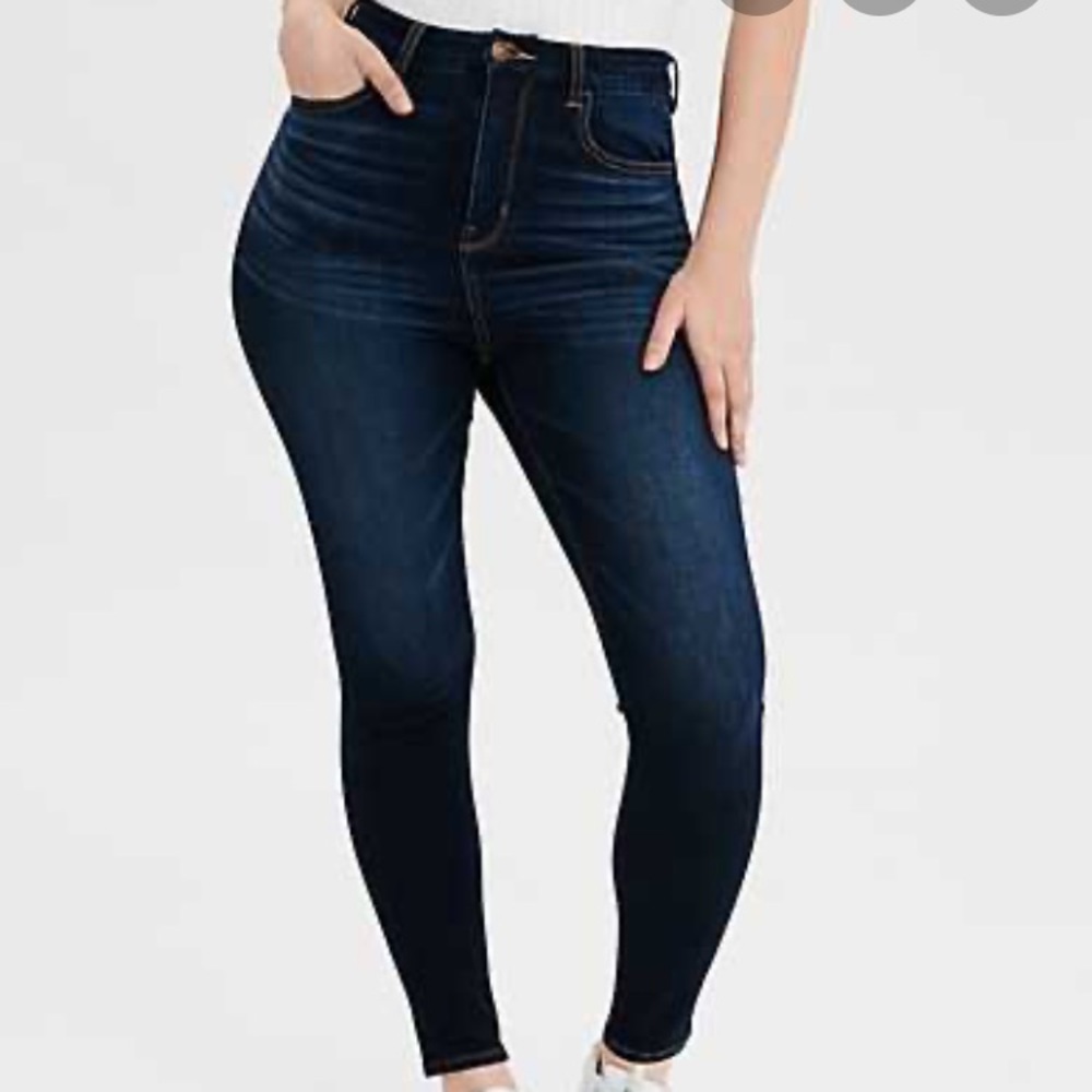 American Eagle Dark Wash Jeggings